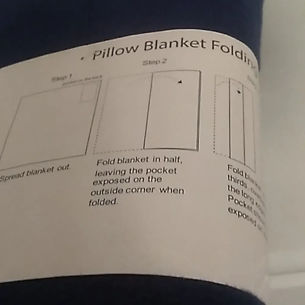 United Healthcare Pillow Blanket.
